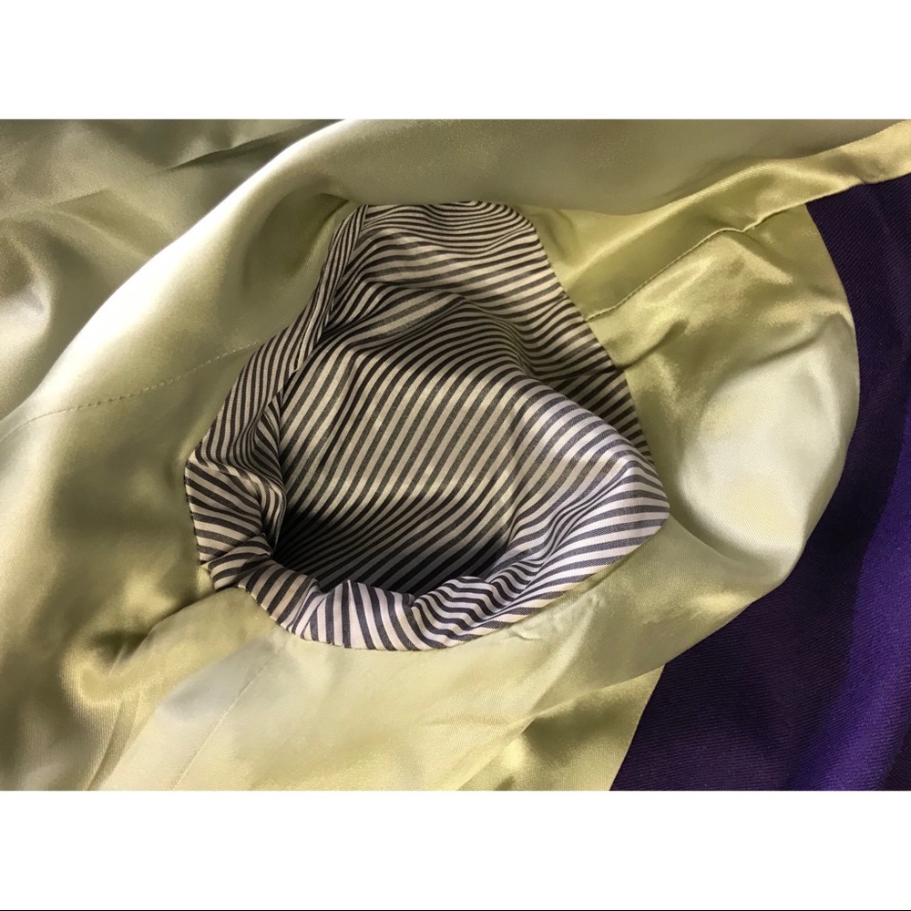 J Crew School Boy Wool Purple Jacket - Picture 5 of 6